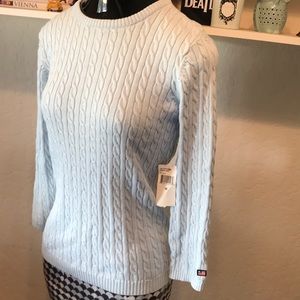 Bnwt polo jeans ribbed sweater